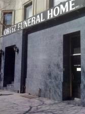 The exterior of R. G. Ortiz funeral home on W. 72nd St., one of three Manhattan branches of the funeral home chain that has been hit with a lawsuit claiming “predatory practices” after an undercover operation by the Department of Consumer and Worker Protection. Photo: Google Street Views