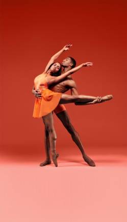 Dance Theatre of Harlem’s Alexandra Hutchinson and Derek Brockington. Photo: Rachel Neville