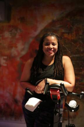 Tammeca Rochester: I just kind of love cycling.