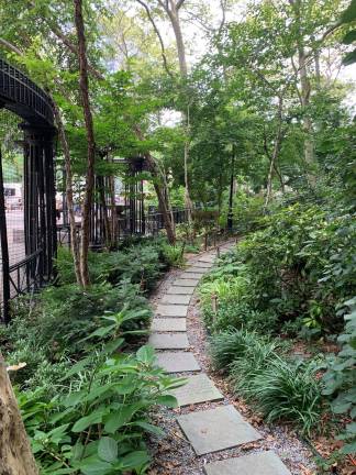 The Katharine Hepburn Garden. Photo: Ema Schumer