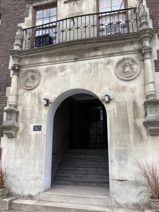 The entrance to Socony Hall. Photo: Scott Lewis Fischbein