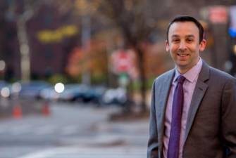 Keith Powers still has a year and half left before his term limited run ends at the conclusion of 2025 but Stuyvesant Town resident Ben Wetzler has already tossed his hat into the ring to succeed Powers. Photo: NYC Council.
