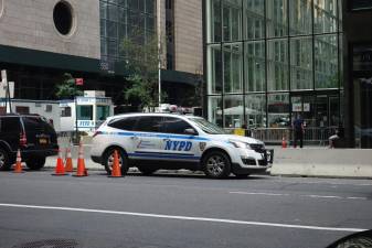 Crime was down by 4.9 percent citywide in April and down 2.7 percent year-to-date the NYPD said. Murders were down by 30 percent compared to last April and are down 14.9 percent year-to-date. And despite the charged political climate, the NYPD reported hate crimes actually rose only 3.3 percent Y-T-D.
