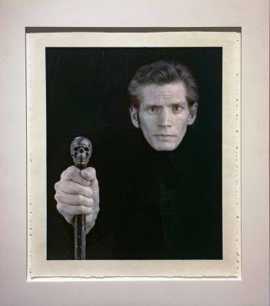 Robert Mapplethorpe, &#x201c;Self Portrait,&#x201d; 1988, Platinum-palladium print, Solomon R. Guggenheim Museum, New York, Gift, The Robert Mapplethorpe Foundation &#xa9; Robert Mapplethorpe Foundation. Used by permission. Photo: Adel Gorgy.