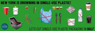 Call for Action for New York Legislators to Address Growing Plastics Waste Problem