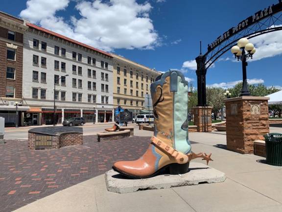 Cheyenne, Wyoming affords an insight into the Old and New West. Rodeos, trains, history, gardens and ranching provide a new perspective for seasoned New Yorkers. Photo: Ralph Spielman