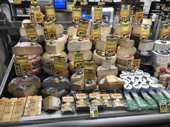 Fairway's cheese section is a draw.