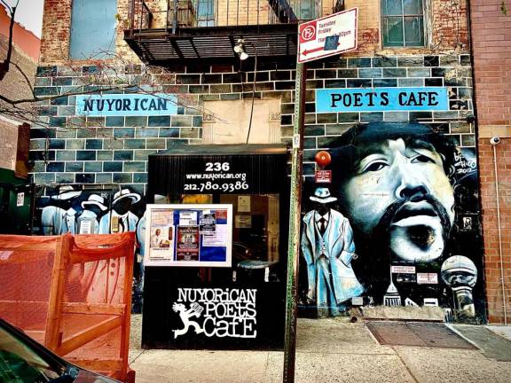 Outside the Nuyorican Poets Café