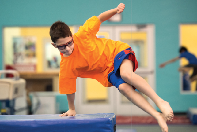 “Ninja + parkour” camp is a stand-out feature at Chelsea Piers.