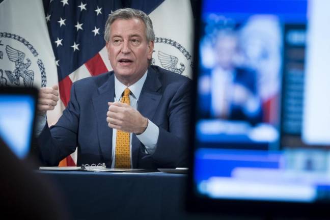 Mayor Bill de Blasio announces guidance on June 18 for the City’s Open Restaurants program, which allows qualifying restaurants and bars to expand outdoor seating as New York City begins Phase Two of reopening.