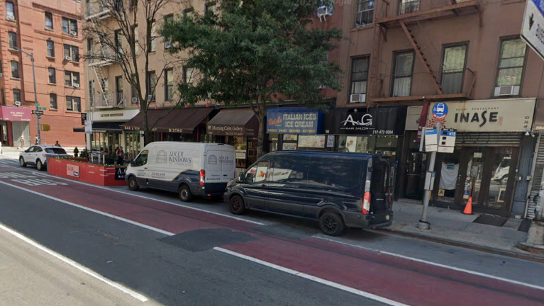 The crash took place at 1st Avenue and East 83rd Street.