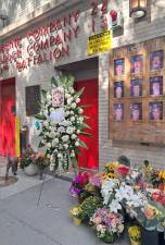 The firehouse in Yorkville saw nine firefighters killed on 9/11.