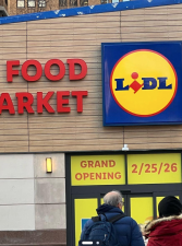 A Lidl is finally opening on Third Ave. later this month, after a year of waiting.