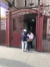 After existing for nearly 160 years, the Immaculate Conception School on East 14th will close at the end of the school year, one of five Manhattan Catholic schools and 12 overall schools that are being closed by the Archdiocese of New York for financial reasons. Photo: Keith J. Kelly