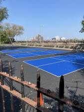 The Carl Schurz Park courts, which will receive nearly $3 million in renovations as part of the latest city budget agreement.