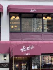 The Theater District staple Sardi’s will lay off 62 workers as part of a temporary closure in June, according to records.