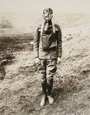 Mustard has worked its way into many phrases over the years, including a description of a deadly gas developed by Germany in World War I known as mustard gas. Allies used gas masks to combat it. Mustard gas did not actually contain any mustard ingredients, but it had a yellow-brown color and an odor similar to that of mustard. It was ultimately banned as a weapon of war.