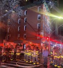 A two alarm blaze that erupted in the basement of a 116 year old building at 22nd St. and First Ave. on Feb. 20 took firefighters two hours to extinguish. The building has been shut down since the night of the blaze.