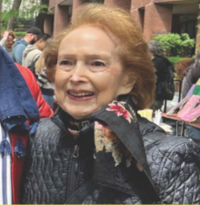 Rita Popper, a longtime Community Board 8 member and president of the Knickerbocker Tenant’s Association, has passed away at the age of 87.