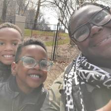 LaKeesha Taylor and her two sons (ages 5 &amp; 8).