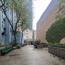 A plaza at 200 E. 89th St. has been significantly improved, possibly due to a recent <i>Our Town </i>piece.