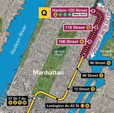 With the first contract let for Phase 2 of the Q line on the 2nd Avenue Subway, three new stations will join NYC Transit within the next ten years. Photo: MTA
