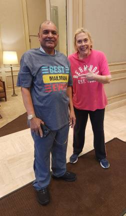 An Asten House resident is thankful for the hard work that postal deliverer she knows as Mr. Patel performed for nearly 20 years.