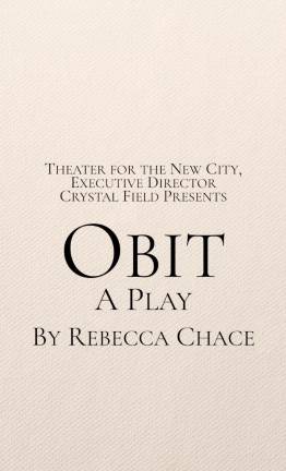 ”Obit” by Rebecca Chace is a female revenge thriller about an advance obituary writer who interviews the college president who ruined her family.