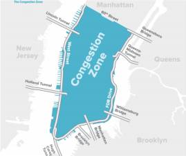 The congestion zone that will be impacted by the Central Business Tolling Program (known as “congestion pricing”). May 30th updates on discounts, an environmental review, and a Small Business Task Force have done little to soothe Upper East Side residents infuriated by the plan.