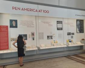 PEN America at 100 exhibition at New-York Historical Society. Photo: Karen Camela Watson