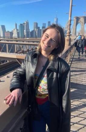 Photo from a missing person’s poster that the family of Jaclyn Elmquist had circulated before she was discovered dead in a garbage chute in a luxury building on W. 28th St. on Dec. 1 Photo: Twitter