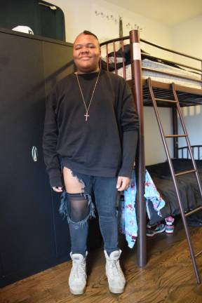 Picasso Moore, who found himself homeless in New York after being forced out of his home in Georgia. Photo by Jeffrey Kopp