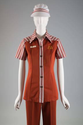 Stan Herman, McDonald&#x2019;s uniform, 1976, polyester, USA, gift of Stan Herman.