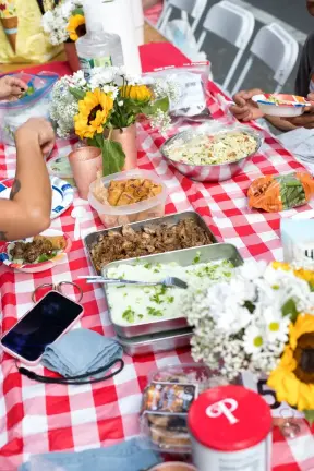 The Longest Table dinner on the Upper East Side took place from 6 to 8 p.m. July 29.