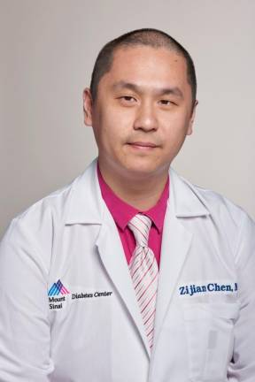 Dr. Zijian Chen is Director of the Center for Post-Covid Care at Mount Sinai. Photo courtesy of Mount Sinai