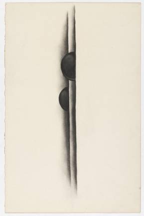 Special No. 39;Georgia O'Keeffe;1919, Charcoal on paper; Gift of The Georgia O'Keeffe Foundation; © 2022 Georgia O'Keeffe Museum Artists Rights Society (ARS), New York. Photo: John Wronn