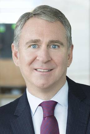 Hedge fund billionaire Ken Griffin is teaming up with Steve Roth’s Vornado to buy the air rights of St Patrick’s Cathedral and plan to use the rights to build a new office skyscraper. Photo: Paul Eldredge/Wikimedia Commons