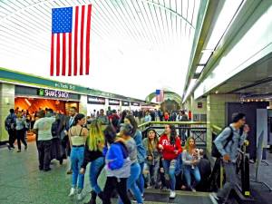 LIRR concourse at Penn Station.