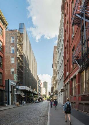 Rob Stephenson, &quot;Spring Street and Greene Street, SoHo, Manhattan,&quot; 2016. Courtesy of the photographer/Museum of the City of New York.