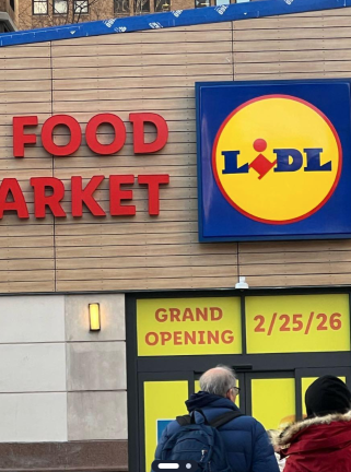 A Lidl is finally opening on Third Ave. later this month, after a year of waiting.