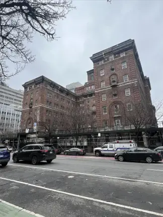 The Mamdani administration wants to move the Bellevue Shelter (above) from its current E. 30th St. location due to the building’s crumbling infrastructure.