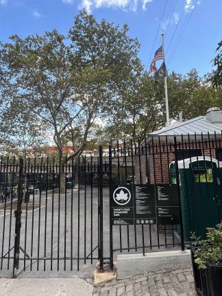 Twenty-Four Sycamores Park, situated beneath the Queensboro Bridge on East 60th Street, was the scene of yet another clash between “picklers” and locals seeking to keep the park as is.