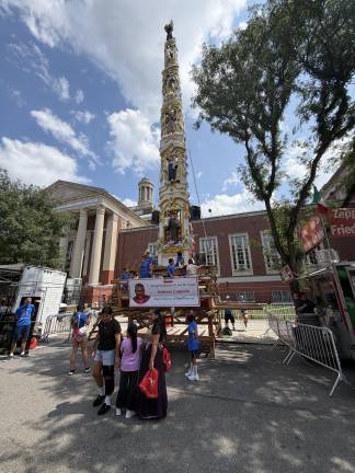 East Harlem Giglio Feast thrills Pleasant Avenue, Sunday Aug. 9.