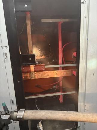 Transformer room under Grand Central Station where a fire broke out disrupting service