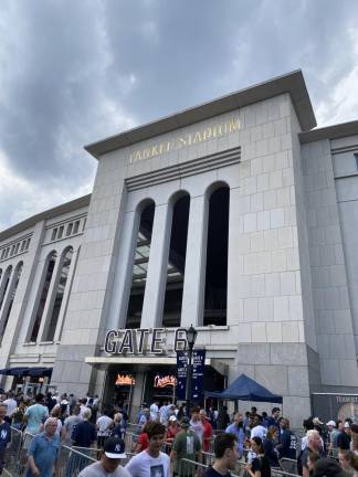 Yankee Stadium is a model of professionalism to its visitors: the check-in process was painless. Photo: Jon Friedman