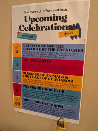 Blessing of Animals &amp; the Feast of St. Francis at the saint’s eponymous Catholic church on West 31st Street.