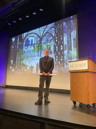 Urban planner Alexandros Washburn is the Executive Director of Grand Penn Community Alliance, which was proposing ways to remodel Penn Station. He earlier served as an urban planner within Mayor Mike Bloomberg’s Administration.