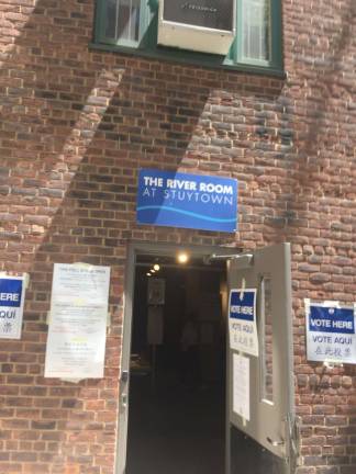 The voting center where many Stuyvesant Town residents now come to. Photo: Jon Friedman