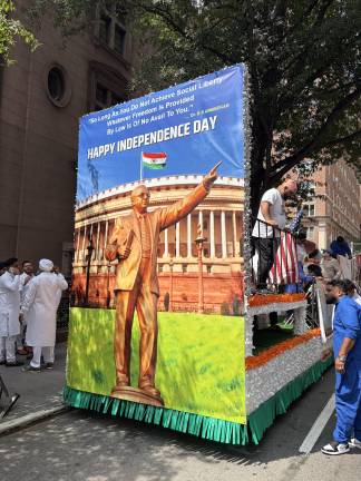 India Day Parade thrills many thousands along Madison Avenue. Happy Independence Day!