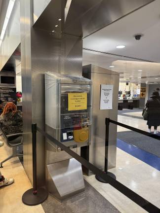 This MetroCard vending machine was shut down by 3 p.m. on Dec. 31, several hours before it was scheduled to cease allowing riders to replenish the iconic blue and yellow cards. Unexpired cards can still be used for several more months, but can no longer be replenished.